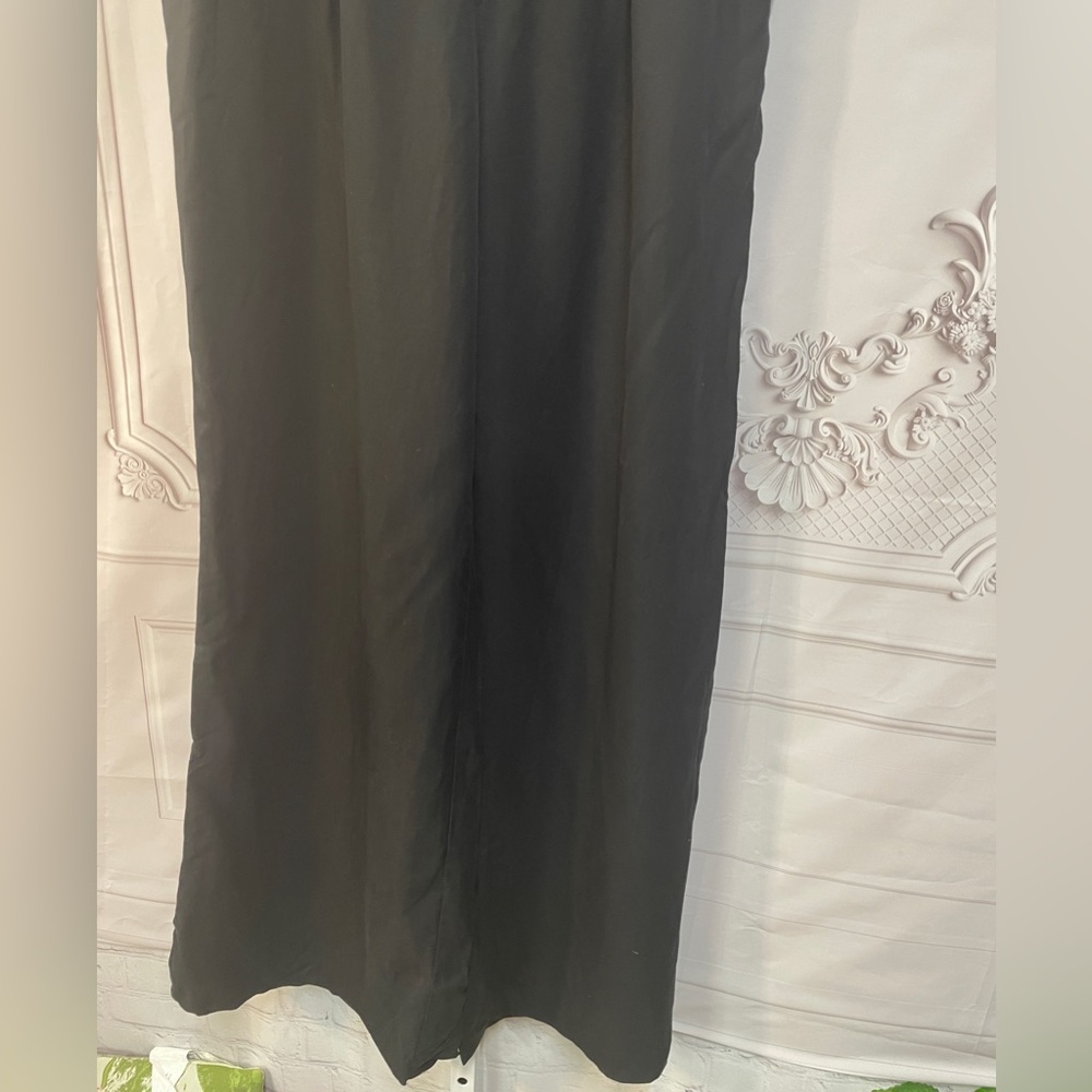 Philosophy Black Elastic-Waist Wide Leg Size Medium Pants - Picture 5 of 9